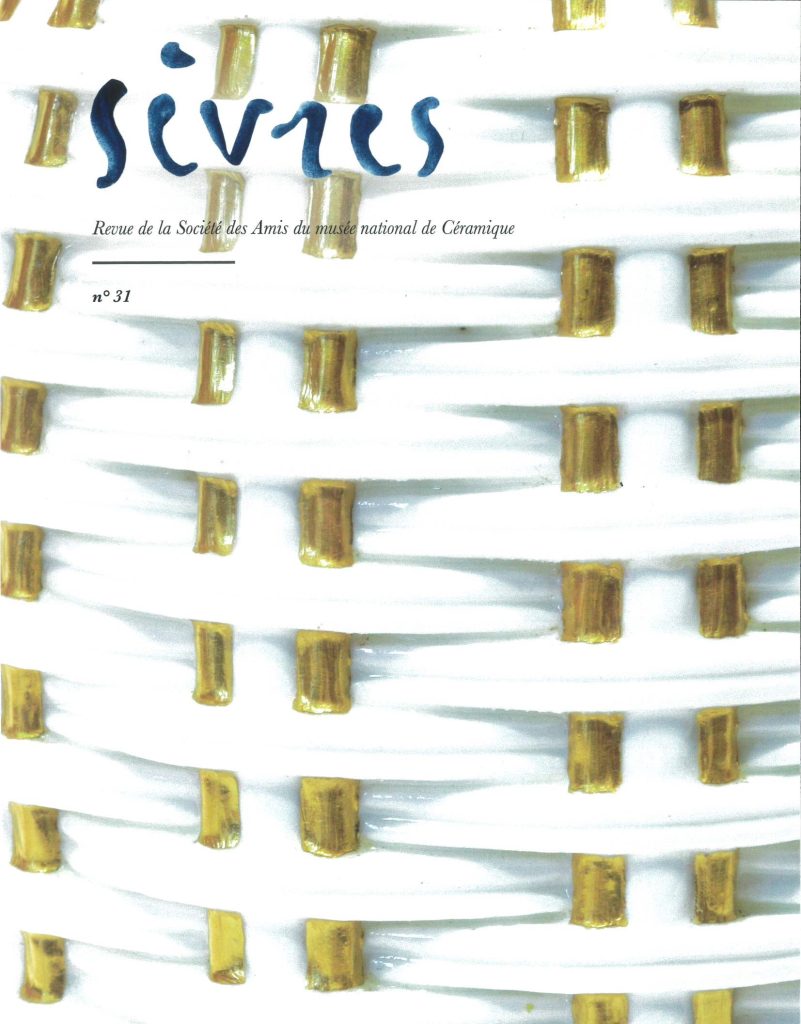 l'image montre la couverture de la revue 31, avec un détail de "vase ruche"