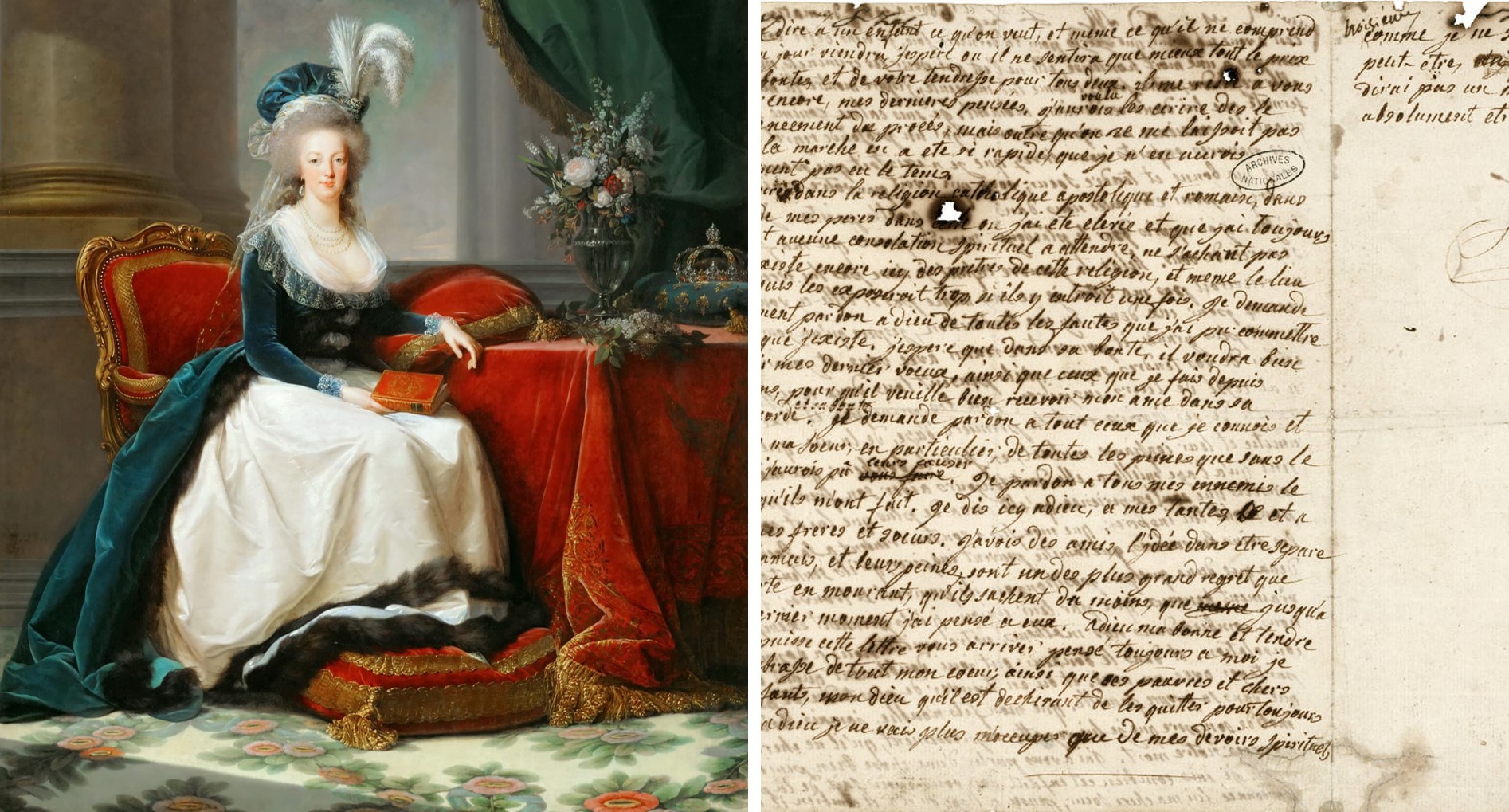 MARIE-THÉRÈSE, impératrice d'Autriche. L.A.S. (M.T.) à une amie